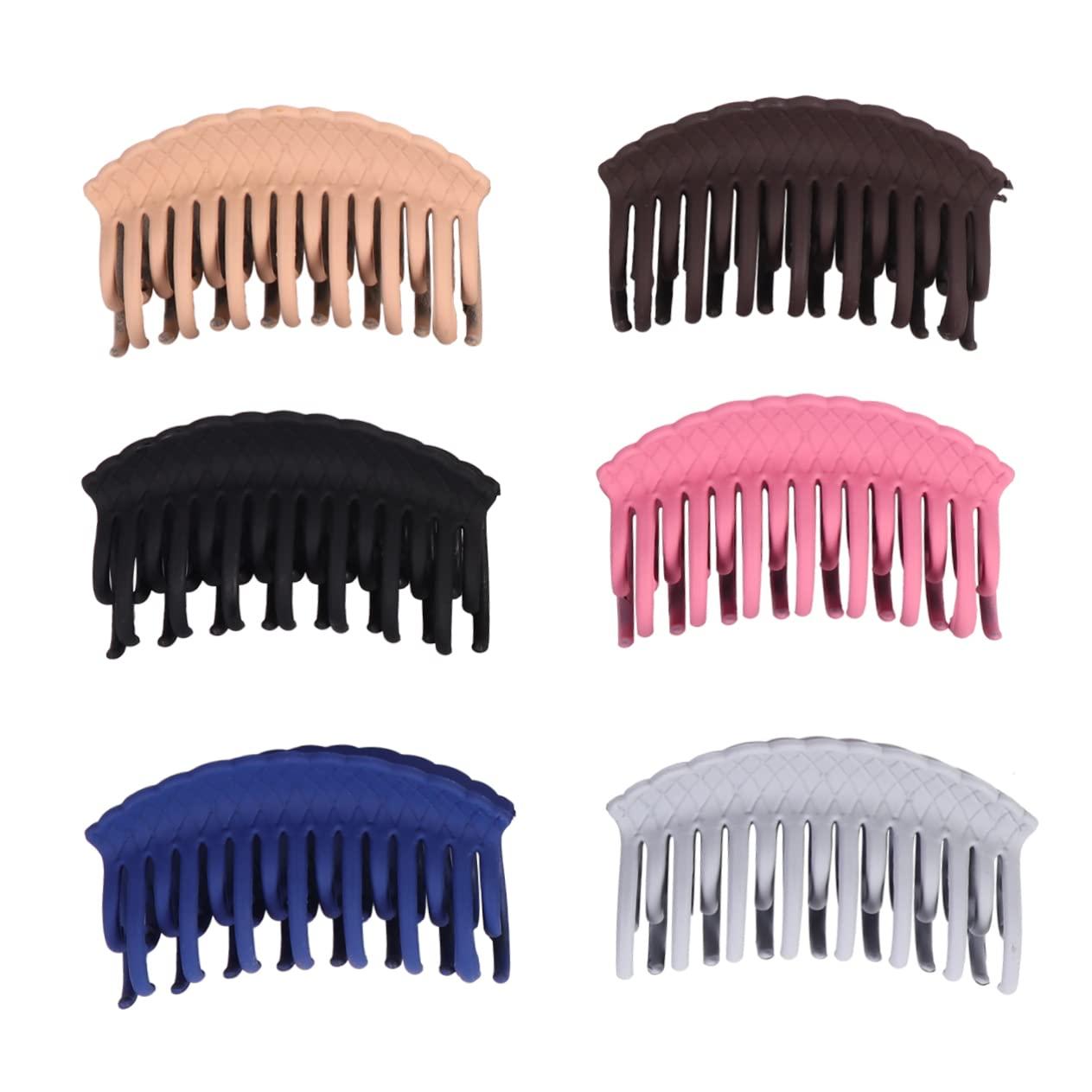 balacoo Balacoo 18 Pcs Matt Double-tooth Gripper Hair Grip for Styling Hair Clip French Barrette French Hair Pin Hairpin Matte Hair Claw Clips Jaw Clip French Hair Claw Hair Accessories Grasp