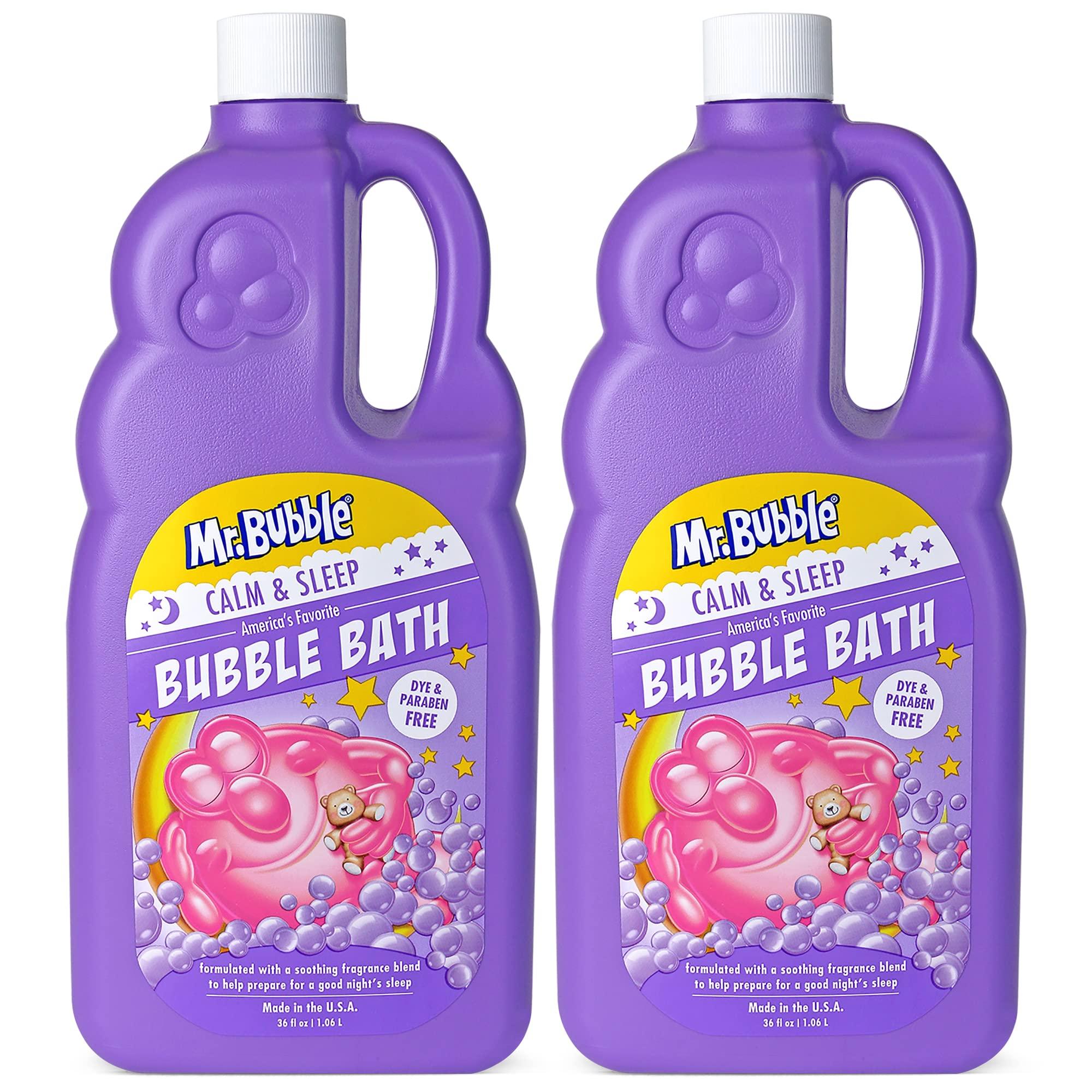 Mr. Bubble Mr. Bubble Calm & Sleep Bubble Bath (Pack of 2 Bottles, 36 fl oz Each)
