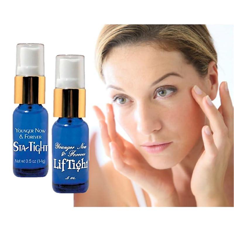 Sta-Tight Sta-Tight & LifTight, Anti Aging Serum & Instant Face Lift Serum, The Perfect Duo Helps Reduce Appearance of Fine Lines & Wrinkles Instantly & Prevent The Formation of New Ones by Biologic Solutions