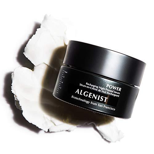Algenist Algenist POWER Recharging Night Pressed Serum - Overnight Treatment to Refine Dull, Uneven Texture with Algae, Collagen & Coconut Water - Non-Comedogenic & Hypoallergenic