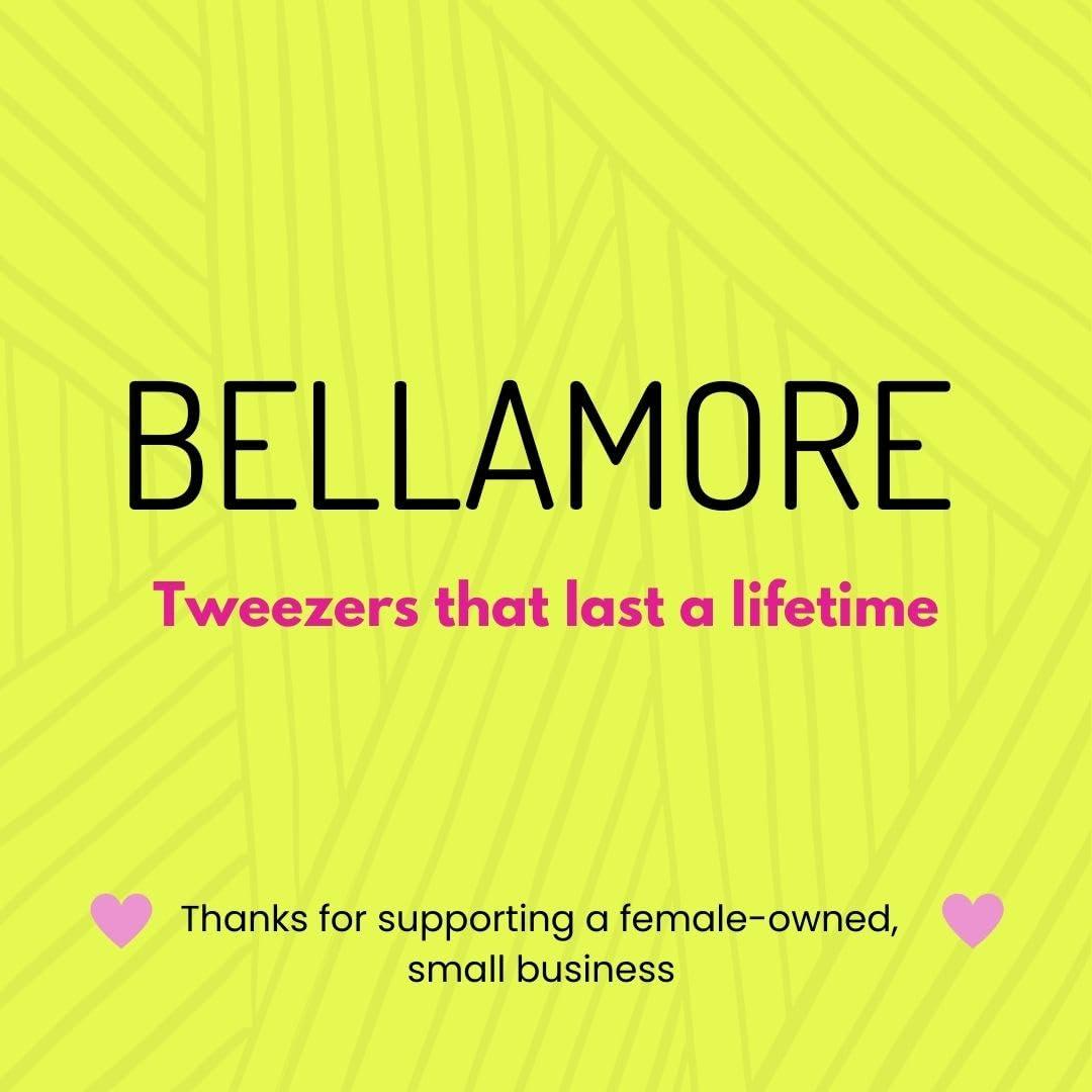 Generic Tweezers Set | 2 pcs Hook and Mini Tweezers | Perfect for eyebrow shaping, ingrown hair | For makeup bag, travel, on the go use | Tweezers for women and men | For makeup artists, beauticians