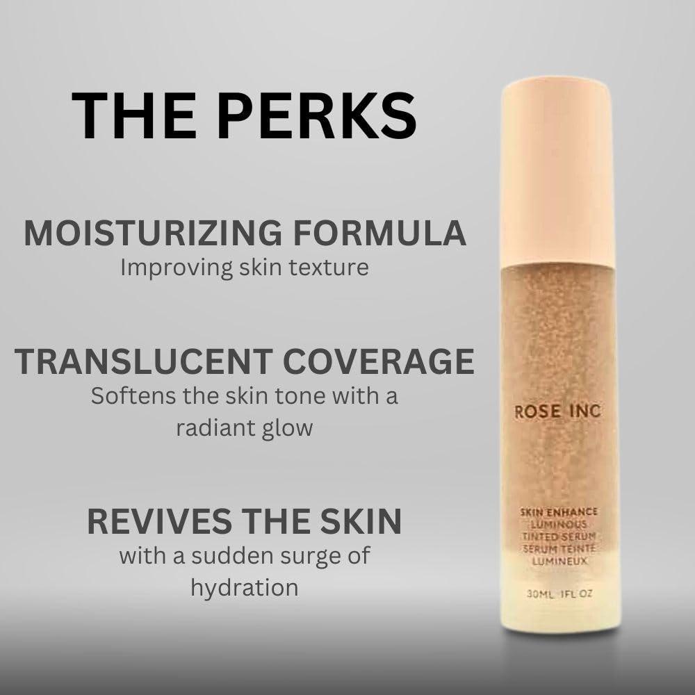 Rose Inc ROSE INC Skin Enhance Non-Comedogenic Skin Tint Serum Foundation 60