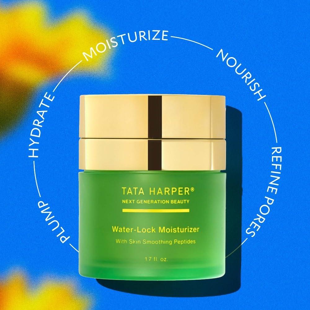 Tata Harper Tata Harper Water-Lock Moisturizer, Lightweight Gel Cream, Lightweight Moisturizer for Instantly Smooth Skin, Natural Skincare, Natural Face Cream, 50ml Refill Pod