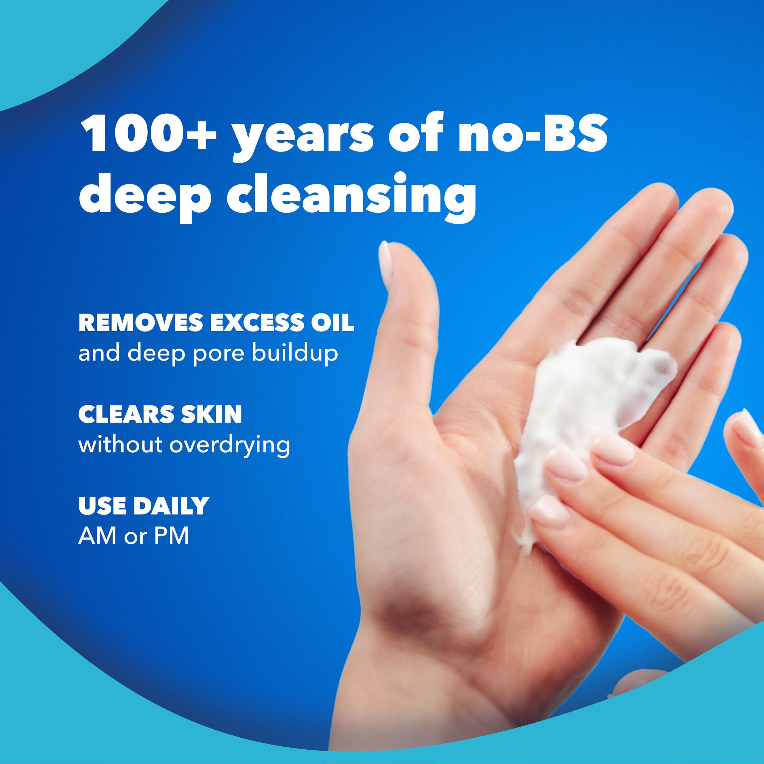 Noxzema Noxzema Deep Cleansing Cream For healthy-looking and soft skin Original Face Cleanser Face Wash Removes Dirt, Makeup and Oil 8oz 6 Count