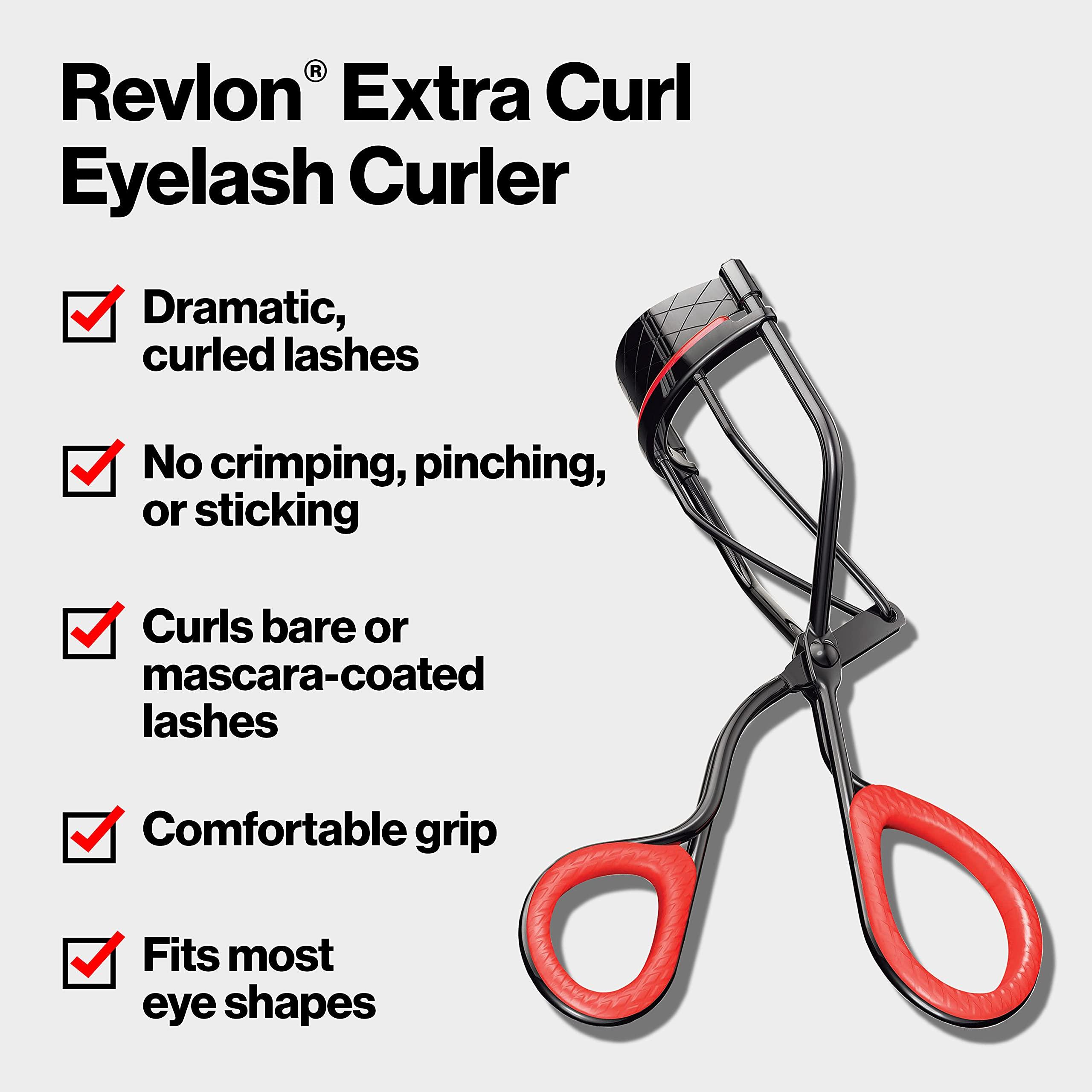 REVLON Revlon Eyelash Curler, Precision Curl Control for All Eye Shapes, Lifts & Defines, Easy to Use (Pack of 1)