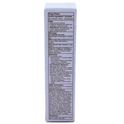 Saie Saie Sunvisor Broad Spectrum SPF 35 Sheer Moisturizer 1.35 oz