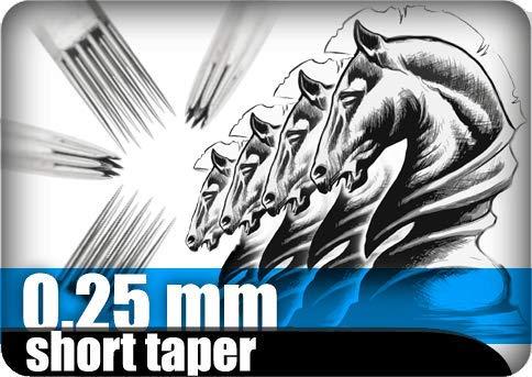 Kwadron Kwadron Tattoo Needles Box of 50 - .35mm 9 Turbo Round Liner Long Taper