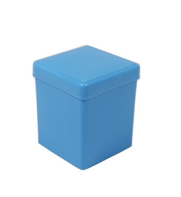 AmeriCan Goods AmeriCan Goods Dental Gauze Sponge Dispenser with Spring Comfprtable for Dental Sponges, Dental Gauze & Nail Wipes Dispenser 2\"x 2\" White (Blue)