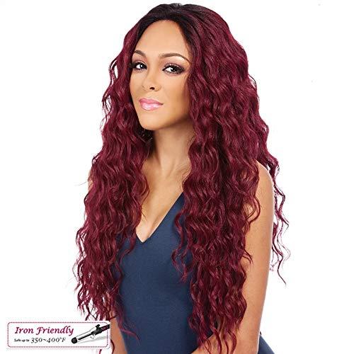 It's a Wig It's a Wig Iron Friendly, 4X4 All Direction Part Silk Lining, Swiss Lace Front Wigs - SWISS LACE BOSTON (P4/27/30)