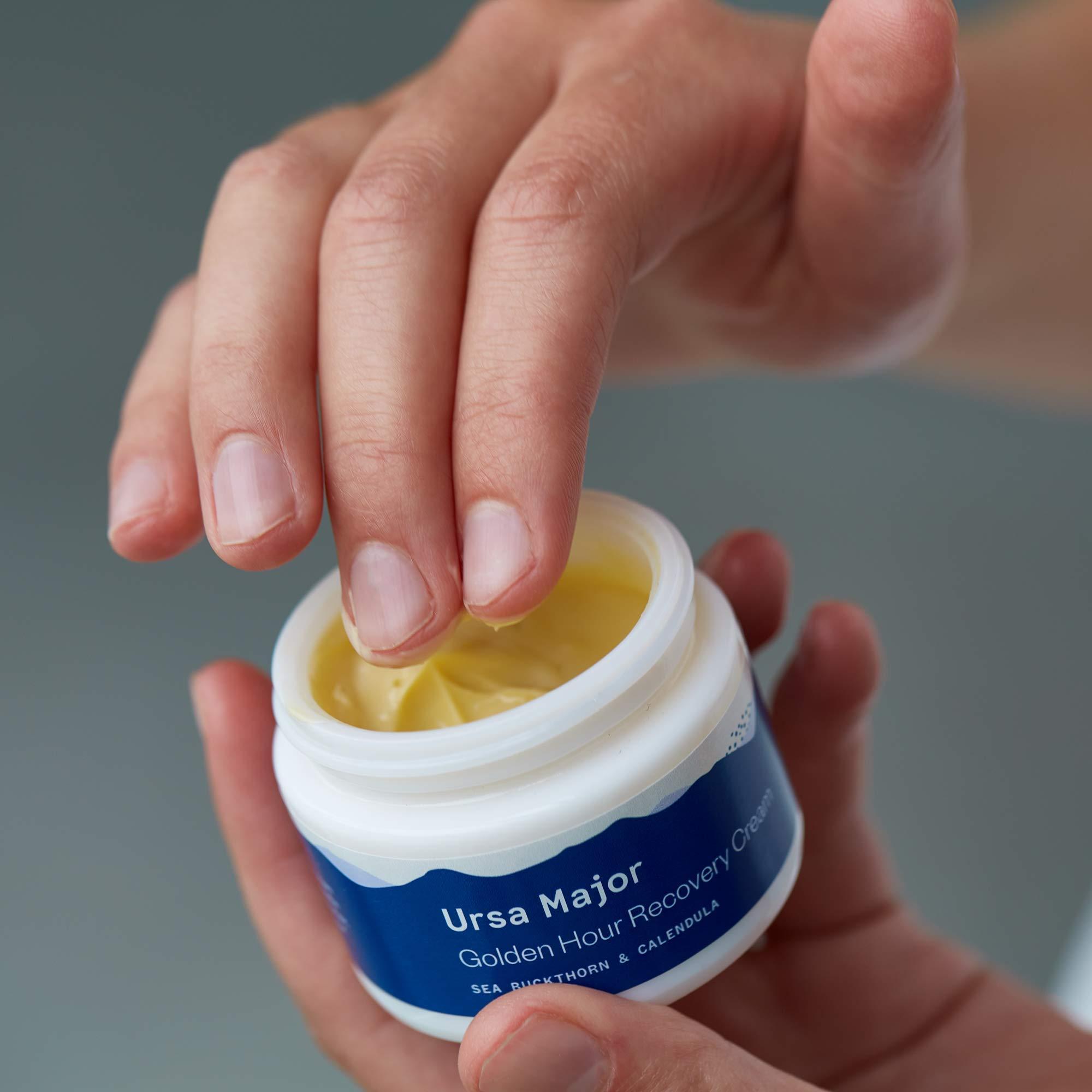 Ursa Major Ursa Major Redness & Inflammation Busting Bundle | Golden Hour Recovery Cream and Brighten Up Vitamin C Serum | Natural, Vegan, Cruelty-Free | 2 count