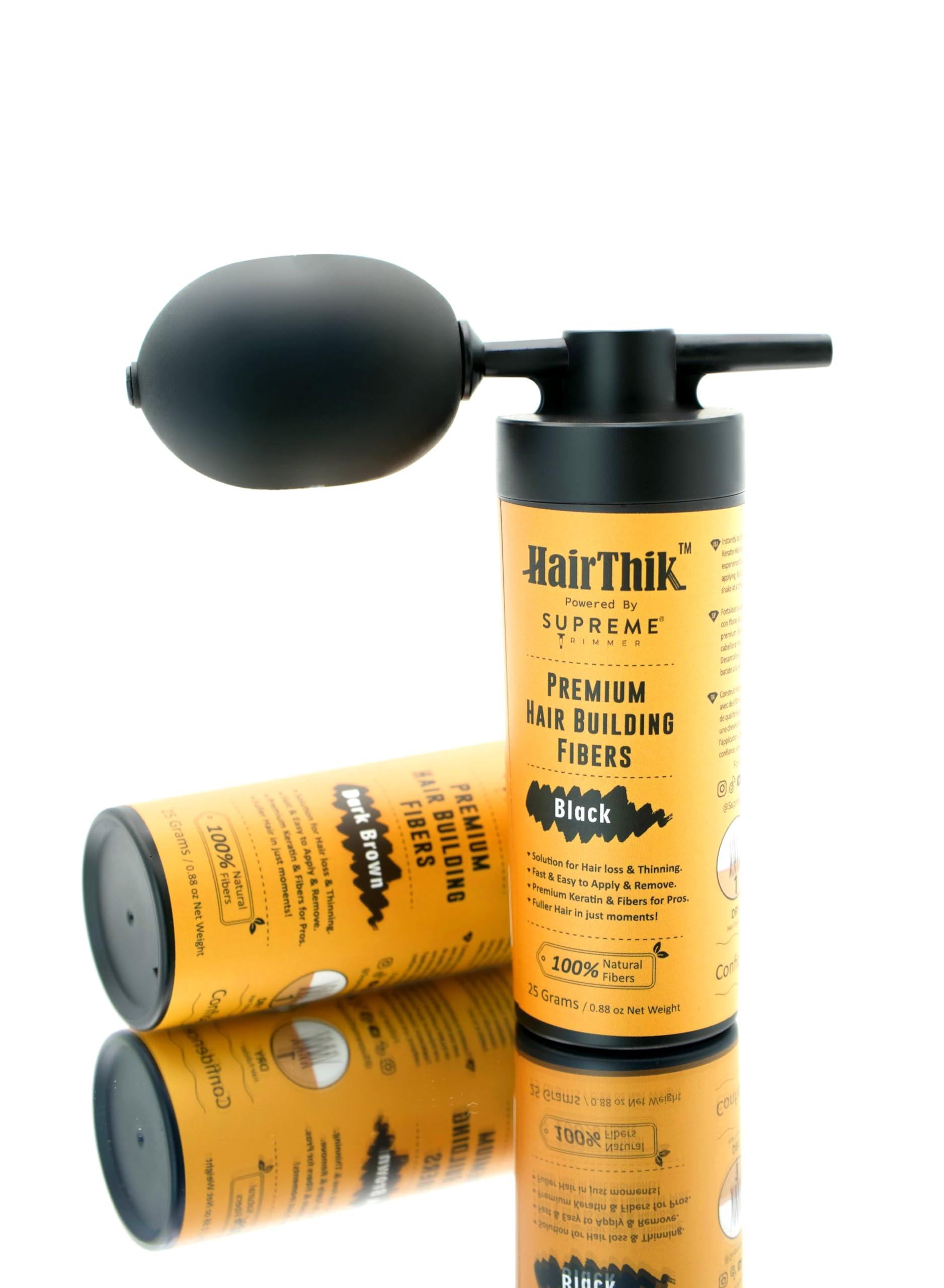 Supreme Trimmer HairThik Hair Fibers Spray Applicator Pump for Pros | Precision Hair Thickening Tool for Fuller, Natural-Looking Hair | HFA/T1