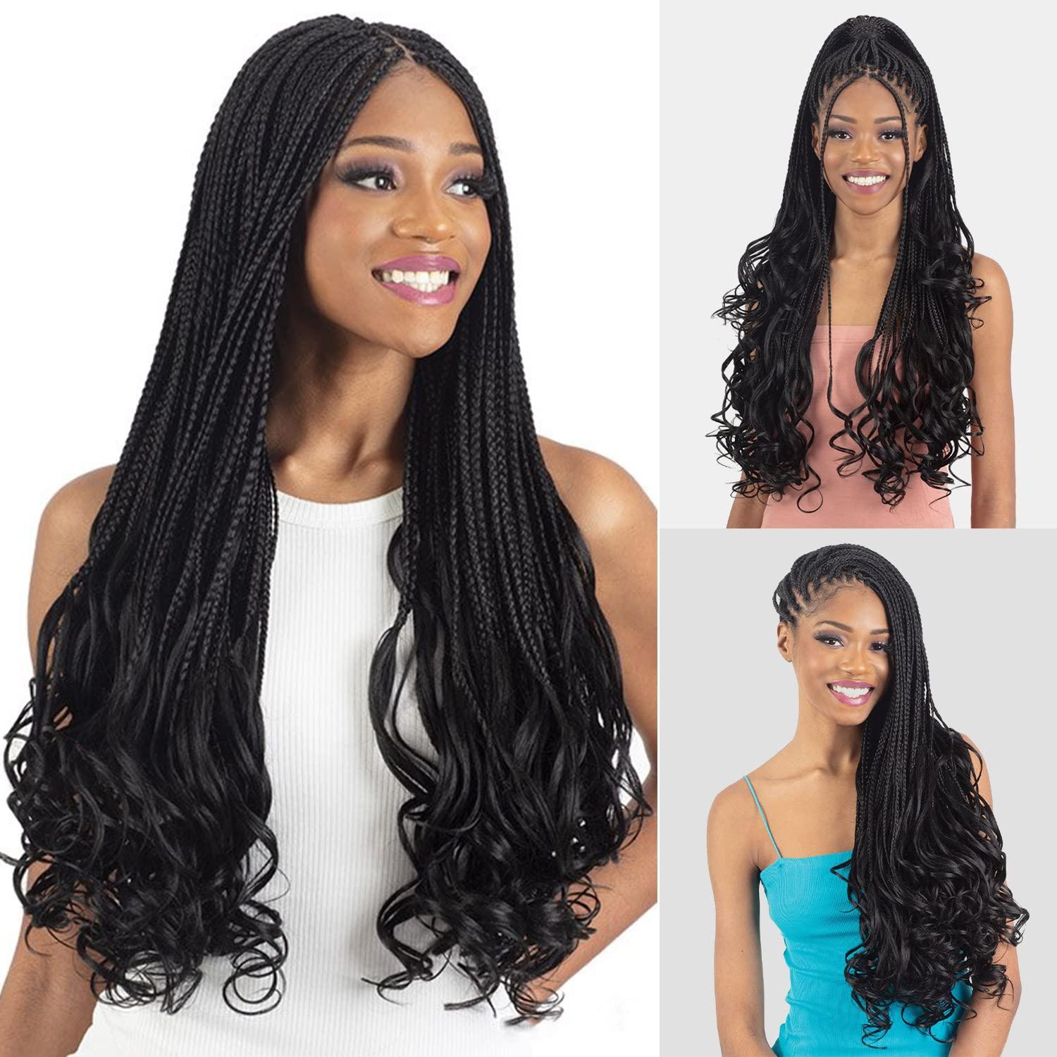 FREE TRESS FreeTress Crochet Braids 3X French Curl 22\" (pack of 3, T530)