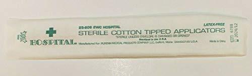 Puritan Medical Puritan 25-806 2WC, Hospital Sterile Cotton Tipped Applicator Swabs, (100pks of 2 Swabs)