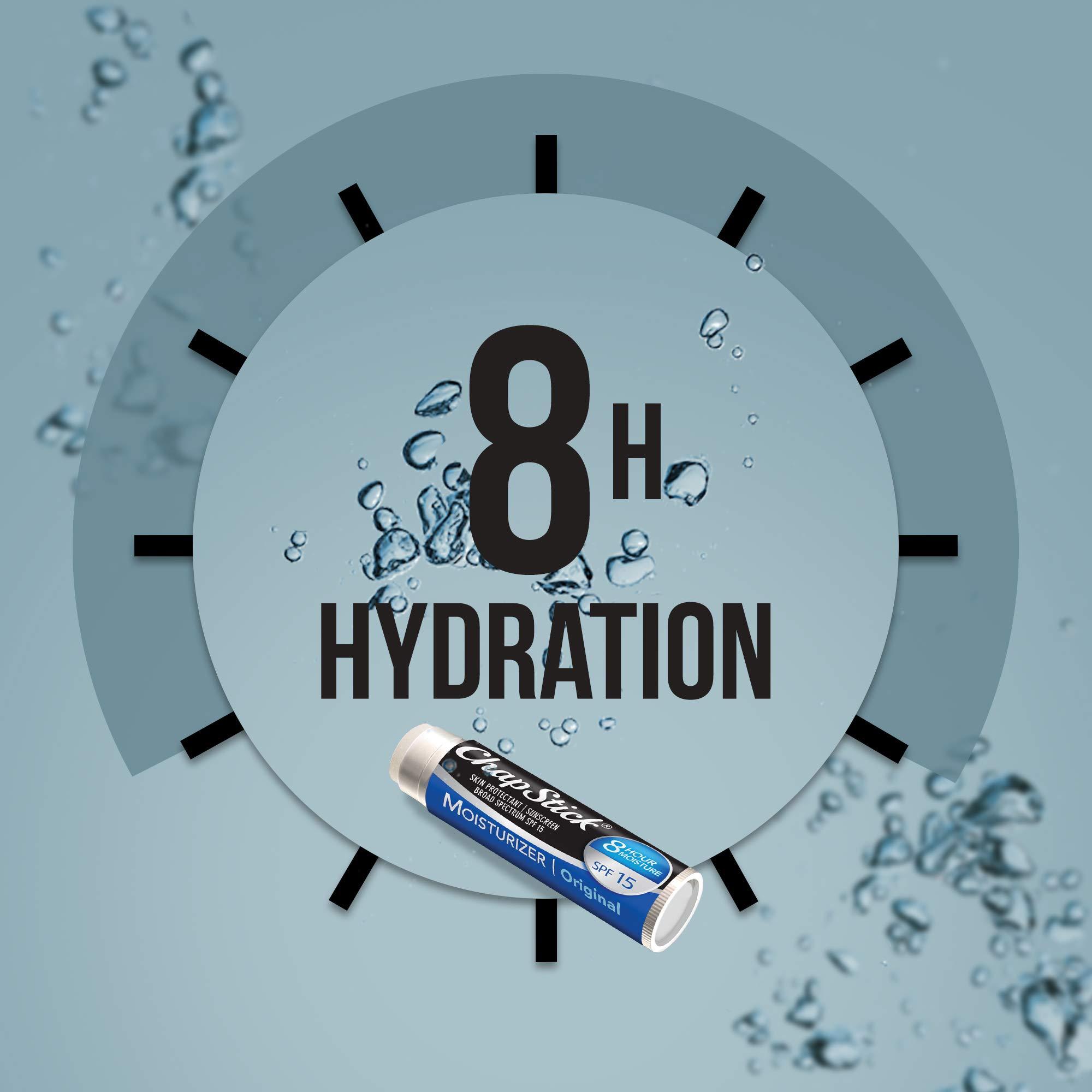 ChapStick Chapstick Bulk SPF Lip Balm 24-Count Original 2-in-1 Lipcare with SPF 15, Ultra Hydrating Formula with Aloe Vera and Vitamin E, 0.15 Ea