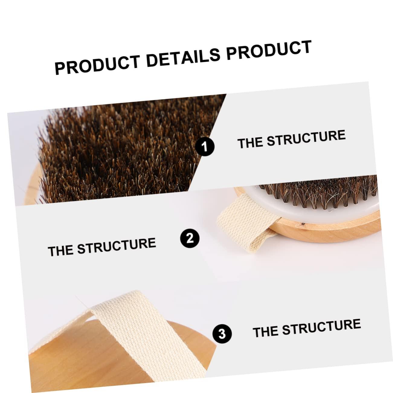 Ipetboom Ipetboom Bath Brush Caress Body Wash Waxing Kit Exfoliating Hand Brush Cleaner Sponge Dry Scrub Brush for Body Razor Bump Treatment Body Scrub Brush Tanning Mitt for Back Spa Brush