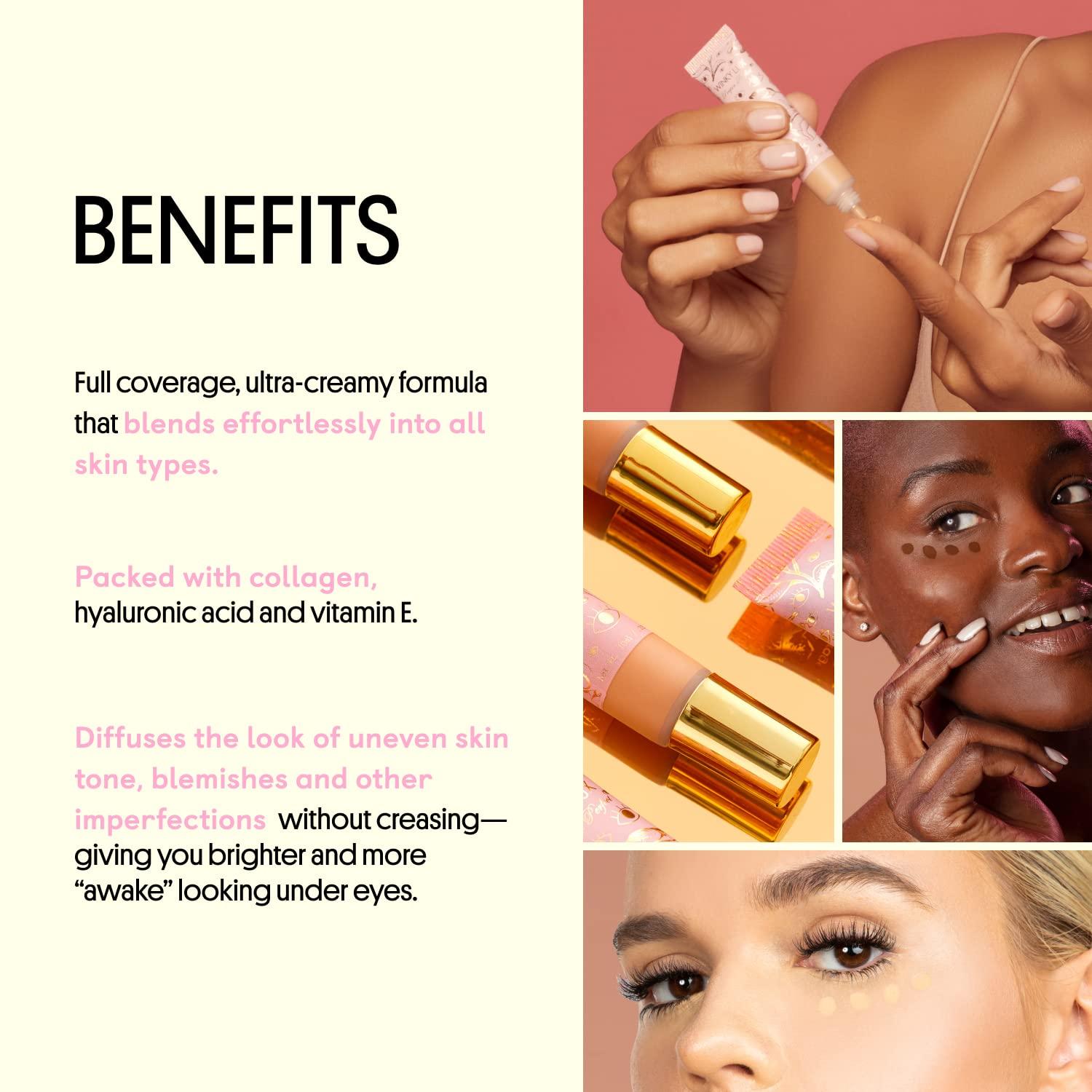 Winky Lux Winky Lux Peeper Perfect Under Eye Concealer (Light) and Winky Lux Peeper Correct Green Color Corrector