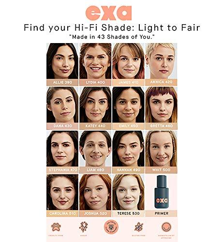 Exa Exa Beauty - Natural High Fidelity Foundation | Clean, Vegan, Cruelty-Free Makeup (Soraya 220)