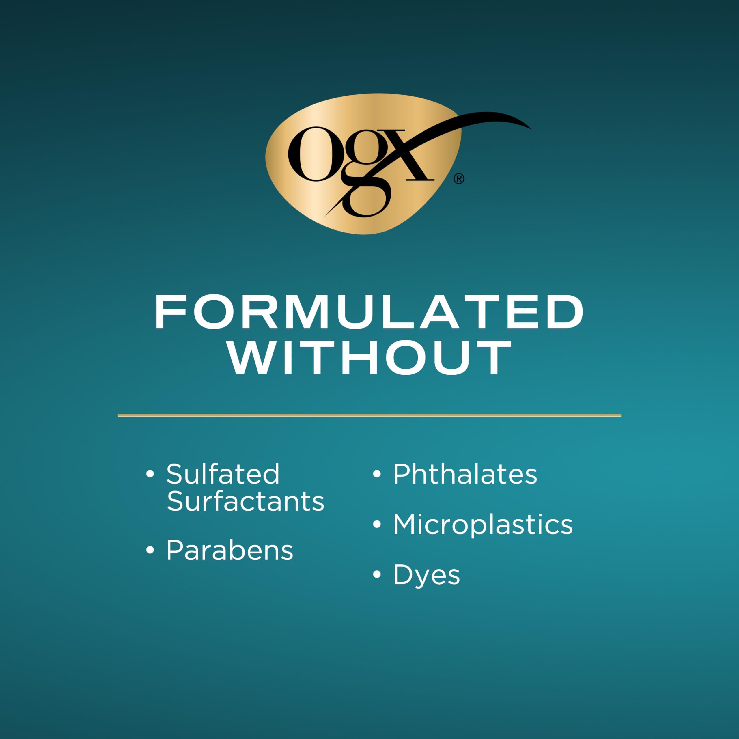 OGX OGX Thick & Full + Biotin & Collagen Shampoo & Conditioner Set, (packaging may vary), Purple, 13 Fl Oz (Pack of 2)