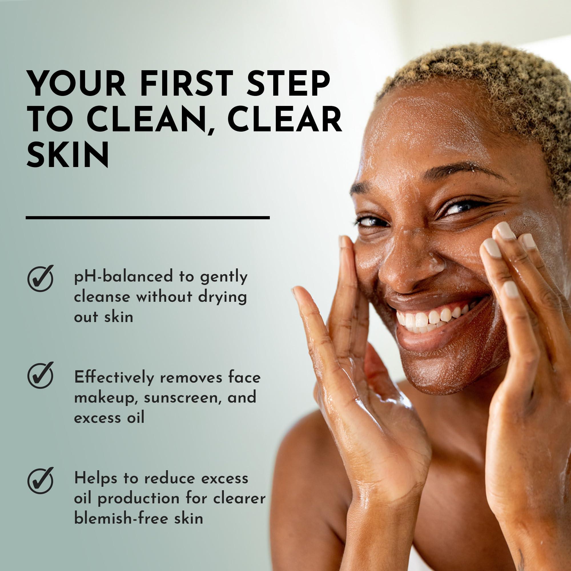 BOLDEN BOLDEN Skin Clarifying Cleanser | pH-balanced Foaming Gel Cleanser | Sulfate-free Cleanser for Oily and Blemish-prone Skin | 5.1 Fl Oz