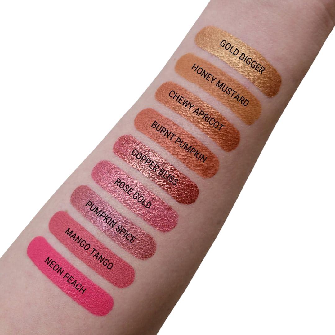 Aromi Aromi Matte Liquid Lipstick | Long-Lasting, Waterproof, Smear, Smudge + Transfer Proof, Nutmeg Orange Lip Color, Paraben, Phthalate, Gluten Free (Burnt Pumpkin)