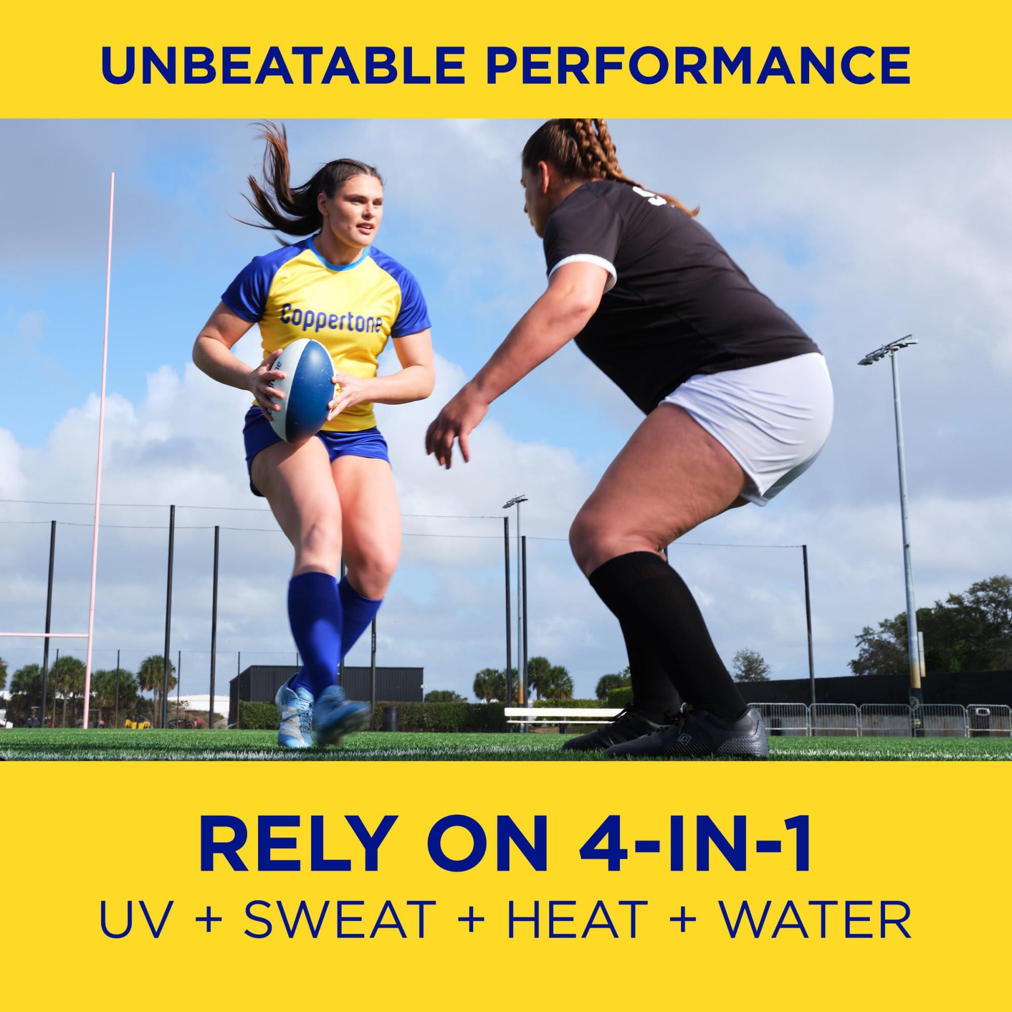 Coppertone Coppertone Sport Sunscreen Spray SPF 30, Water Resistant Spray Sunscreen, Broad Spectrum SPF 30 Sunscreen, Bulk Sunscreen Pack, 5.5 Oz Bottle, Pack of 2