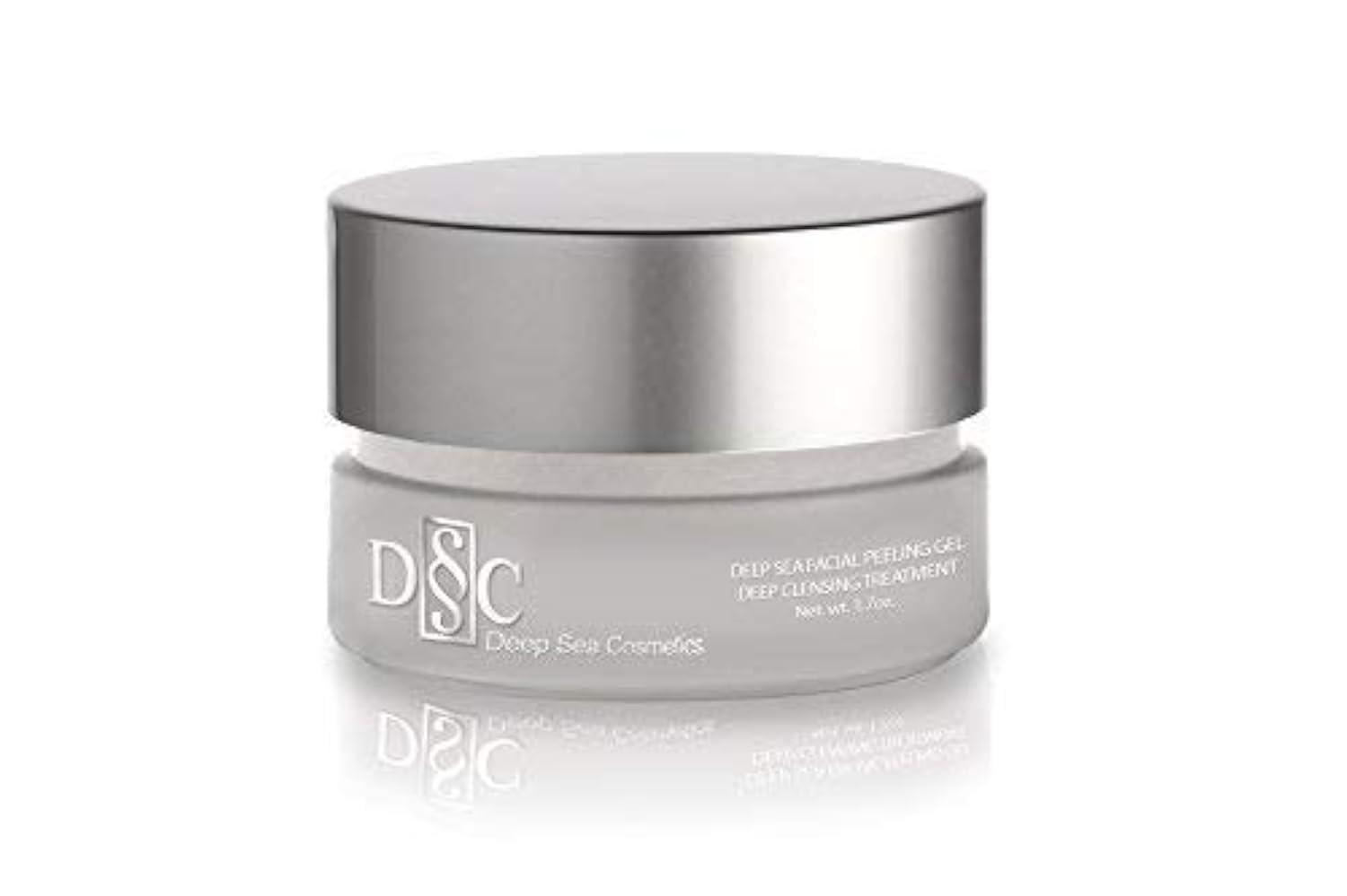 D  C Deep Sea Cosmetics | Facial Peeling Gel 1.7 Oz | Dead Sea Facial Peel with Rosemary Extract, Ginseng Extract and Vitamin A
