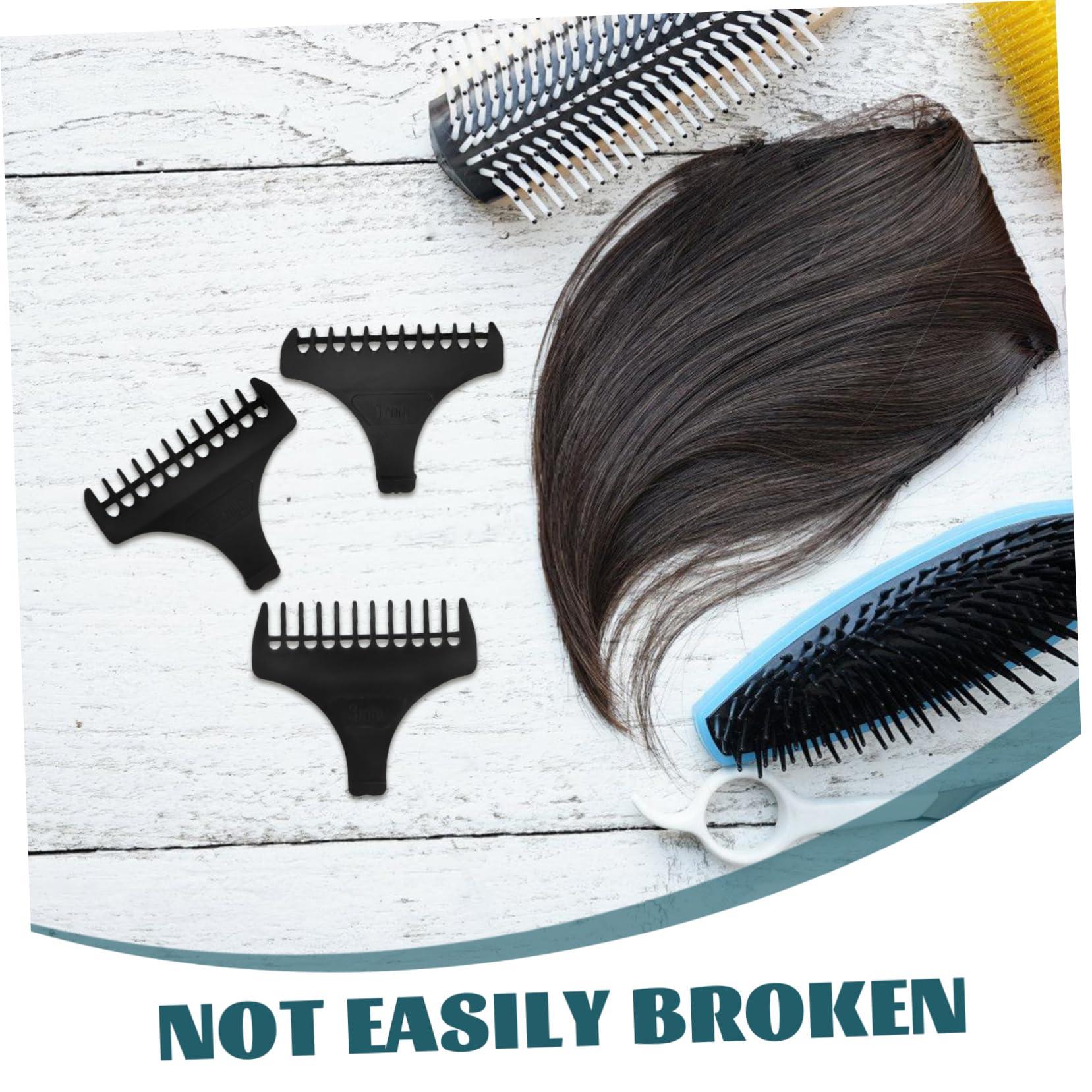 minkissy minkissy Convenient Hair Clipper Guards 1 Set 1.5mm 3mm 1mm Plastic for Accurate Trimming
