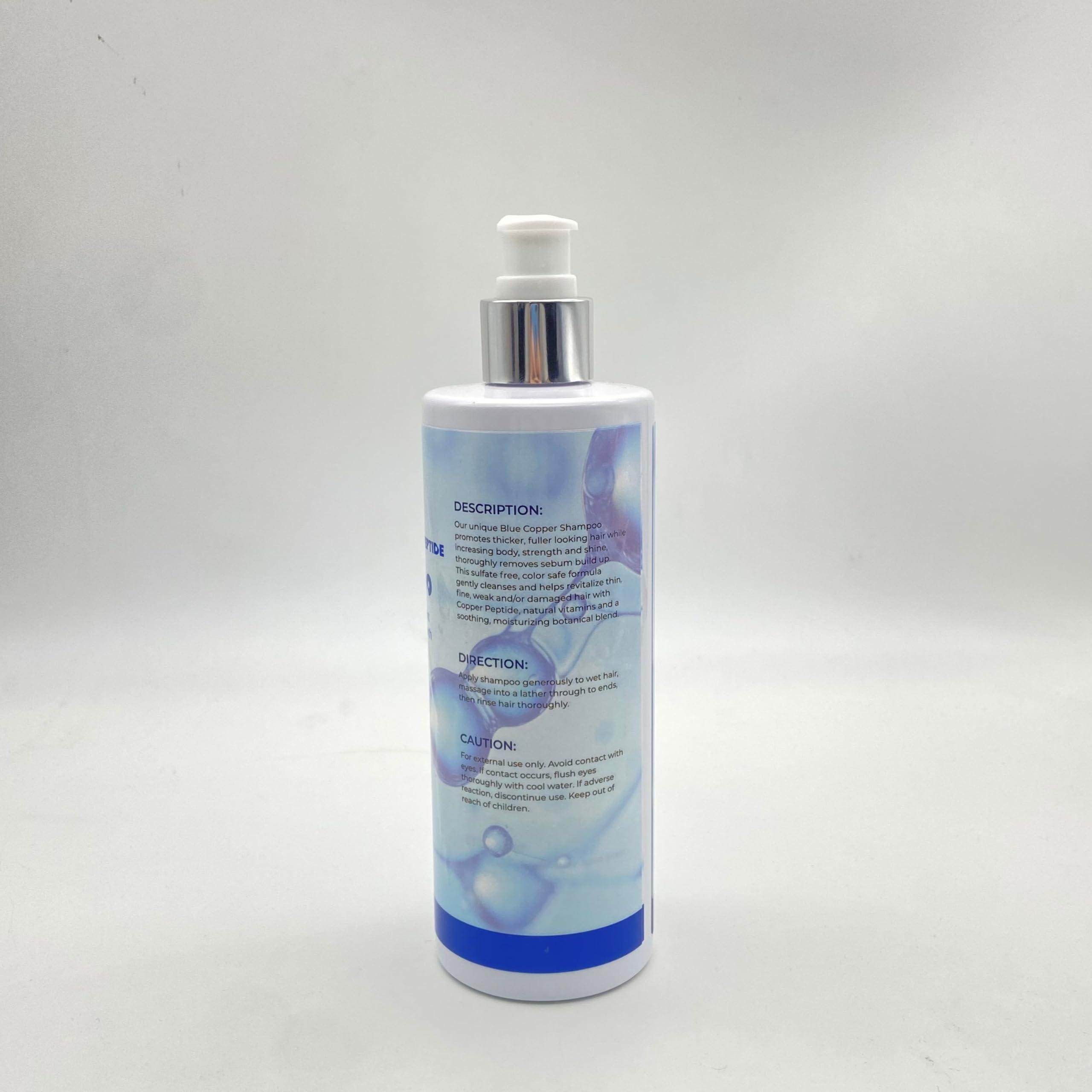PeptideLabz Copper Peptide Shampoo - Anti Hair Loss Shampoo - Promotes New Hair Growth