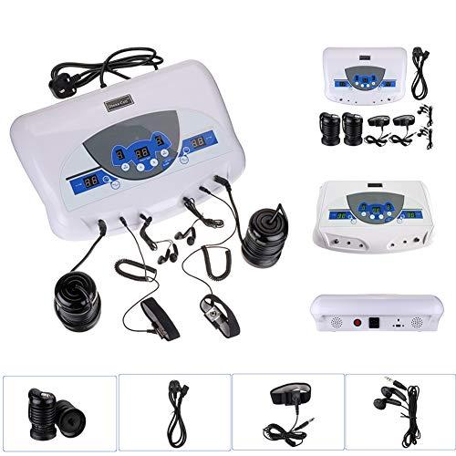 YXJPP Dual User Detox Ionic Foot Bath Machine, 110V/220V Cell Cleanse SPA Machine Foot Spa Tub, with MP3 Arrays, Health Care Beauty Salon Best Gift,UKPLUG