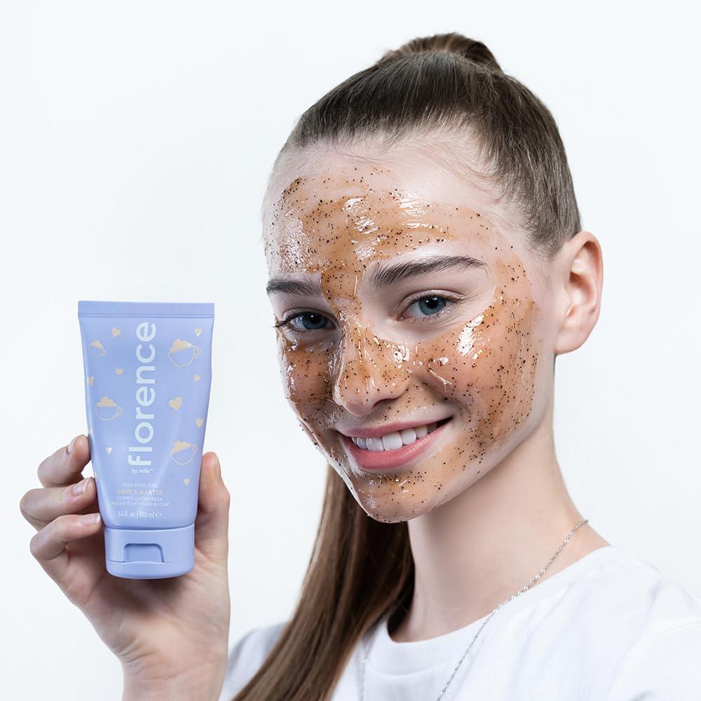 florence by mills florence by mills Feed Your Soul Love U A Latte Coffee Glow Face Mask, 3.4 fl oz/ 100mL