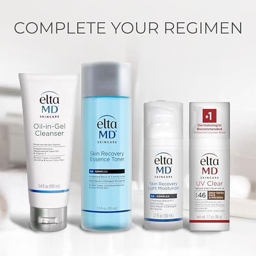 EltaMD EltaMD UV Clear Deep Tinted Sunscreen for Face - Deep Tinted SPF 46 with Zinc Oxide, Oil-Free, Dermatologist Recommended Face Sunscreen, 1.7 oz