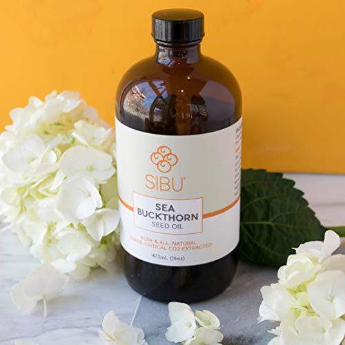 sibu sibu Premium Himalayan Sea Buckthorn Seed Oil, 4 oz