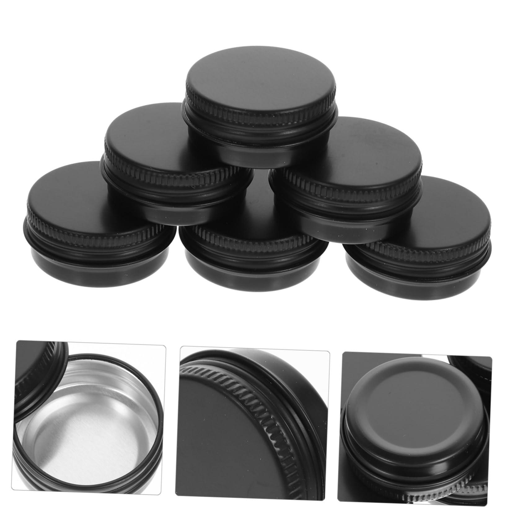 Didiseaon Didiseaon 10 Pcs 15ml Aluminum Cosmetic Containers Empty Aluminum Tin Jars for Samples Creams and Travel Size Beauty Products