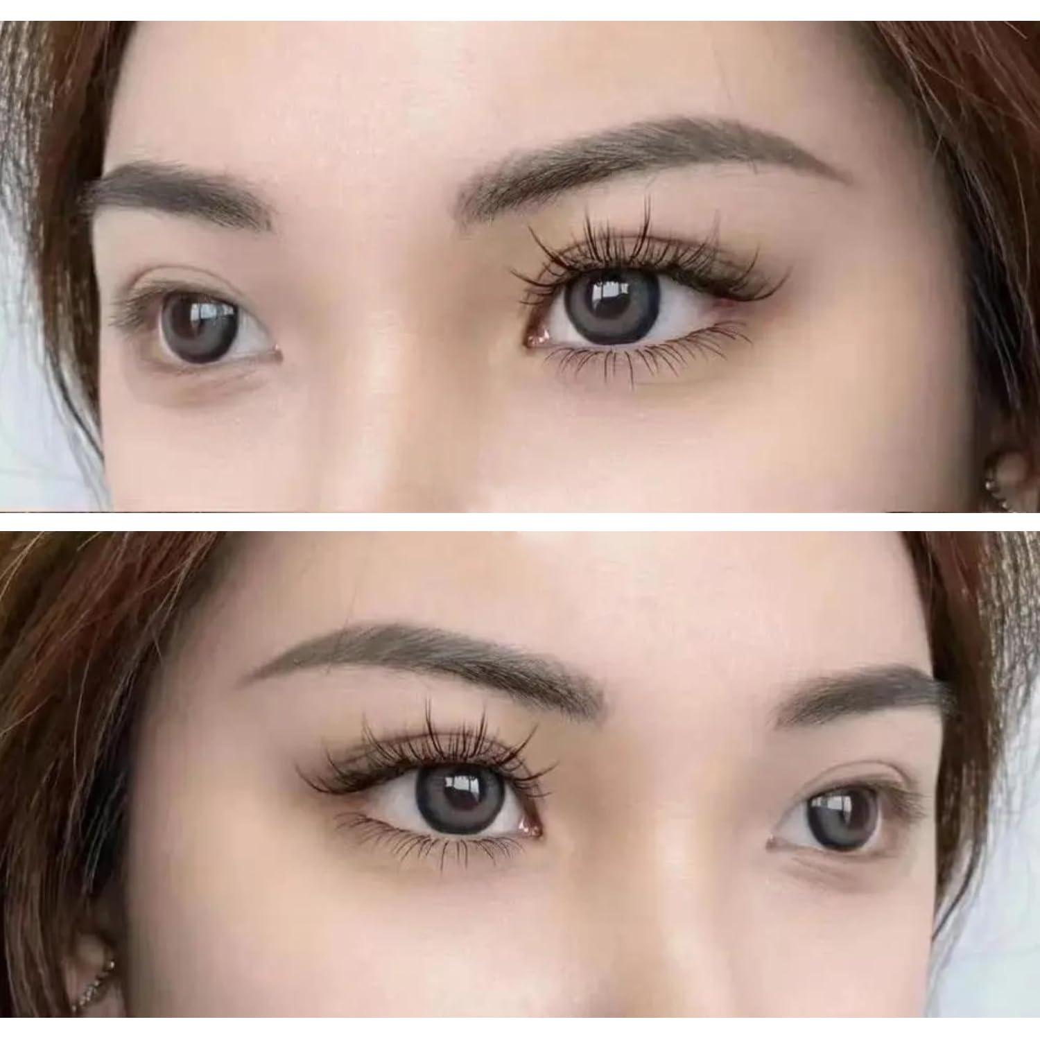 MENAKA MENAKA Brown Mascara, Voluptuous Volume, Intense Length, Feathery Soft Full Lashes, No Flaking, No Smudging, No Clumping, 2 Count