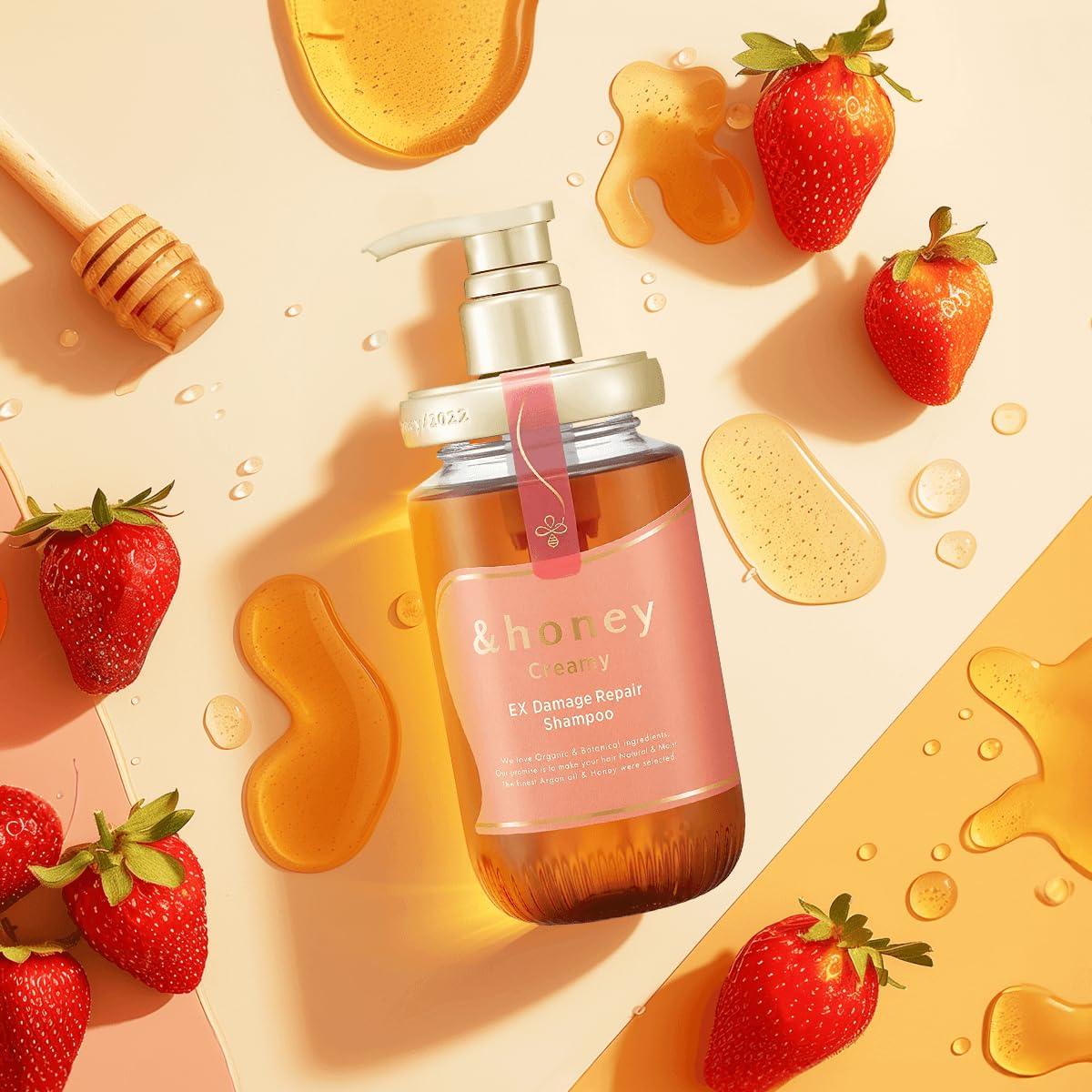 Japan & Honey Creamy Ex Damage Repair Shampoo 15.2 fl oz