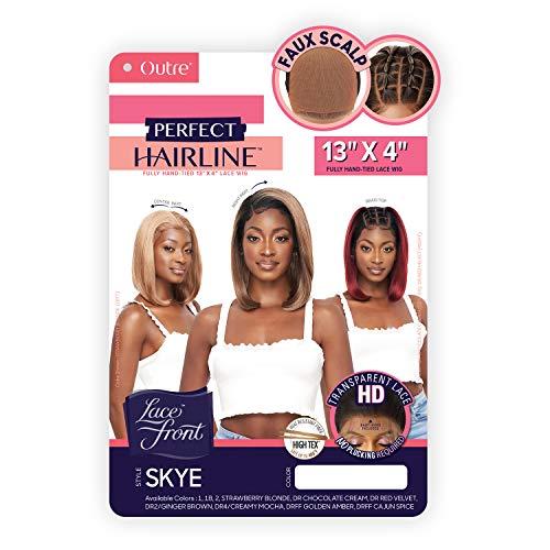 Outre Outre Perfect Hair Line Synthetic 13x4 Faux Scalp Lace Front Wig - SKYE (1 Jet Black)