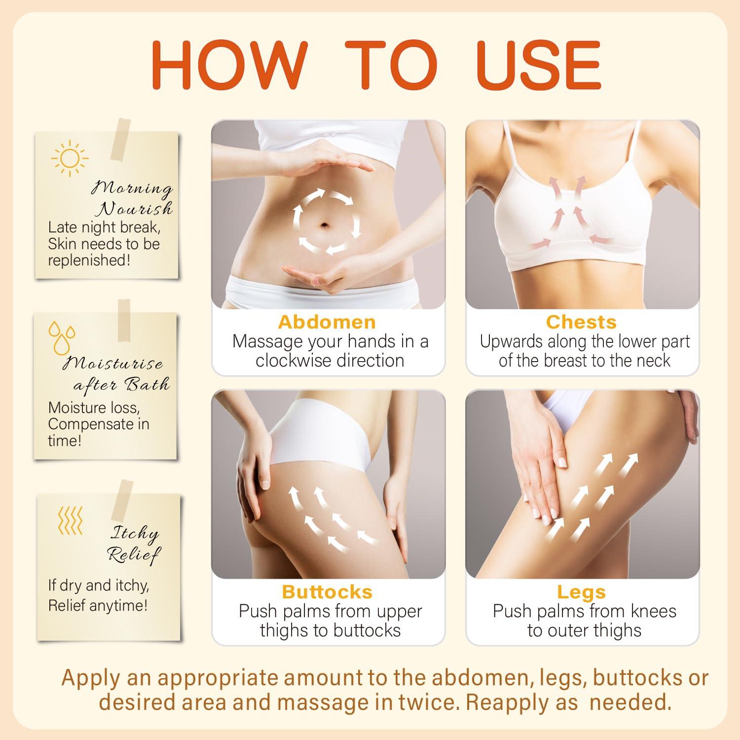 AOAO PEGO Stretch Marks Oil Maternity Body Oil for Stretch Marks Pregnancy Skin Care oil, Prevention & Reduction of Stretch Marks Pregnancy, 4.06 oz (2pcs)