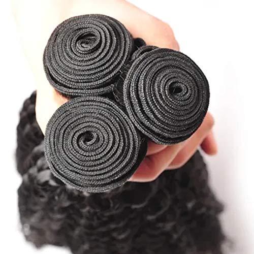 Queen Plus Hair 8-40inch Peruvian Kinky Curly 40 40 40inch 3 Bundles 100% Virgin Jerry Curl Human Hair Bundles Remy Wet and Wavy Human Hair Weave Bundles Queen Plus Hair