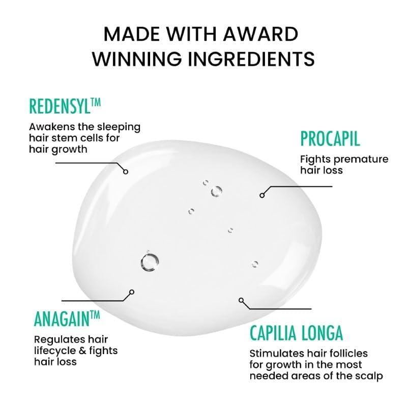 Generic Hair Growth Serum 2.0, 30ml, With Effective Redensyl, Anagain & Procapil