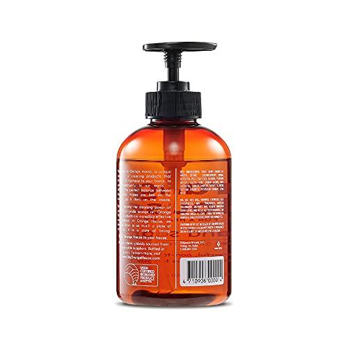 ORANGE HOUSE ORANGE HOUSE Liquid Hand Soap with Natural Food-Grade Orange Oil, Fresh Smell, 12 Fl Oz (6 Pack)