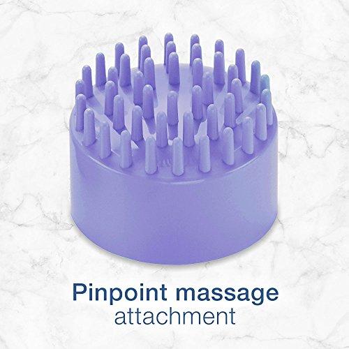 Conair Conair Soothing Pedicure Foot Spa Bath with Soothing Vibration Massage, Deep Basin Relaxing Foot Massager with Jets, Purple/White