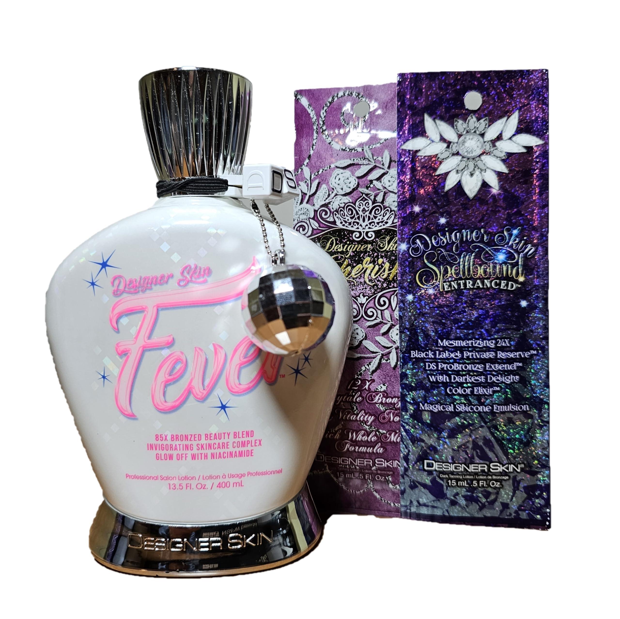 bbs Designer Skin Fever 85X Bronzed Beauty DHA Bronzer Tanning Lotion -13.5 oz