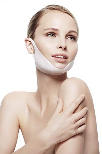 MAGICSTRIPES MAGICSTRIPES Lifting Collagen Mask - V Line Mask, Double Chin Reducer Lifting Face Mask, V Shape Slimming Facial Mask (BOX - 5 Masks)