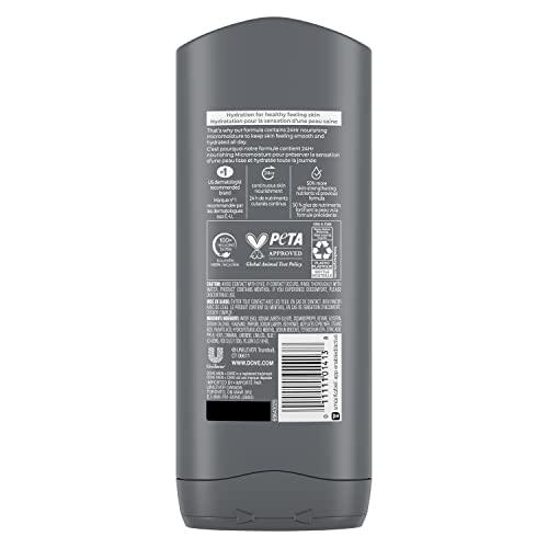 Dove Dove Men+Care Body Wash for Hydrated and Healthier Skin Extra Fresh Effectively Washes Away Bacteria While Nourishing Your Skin 13.5 oz