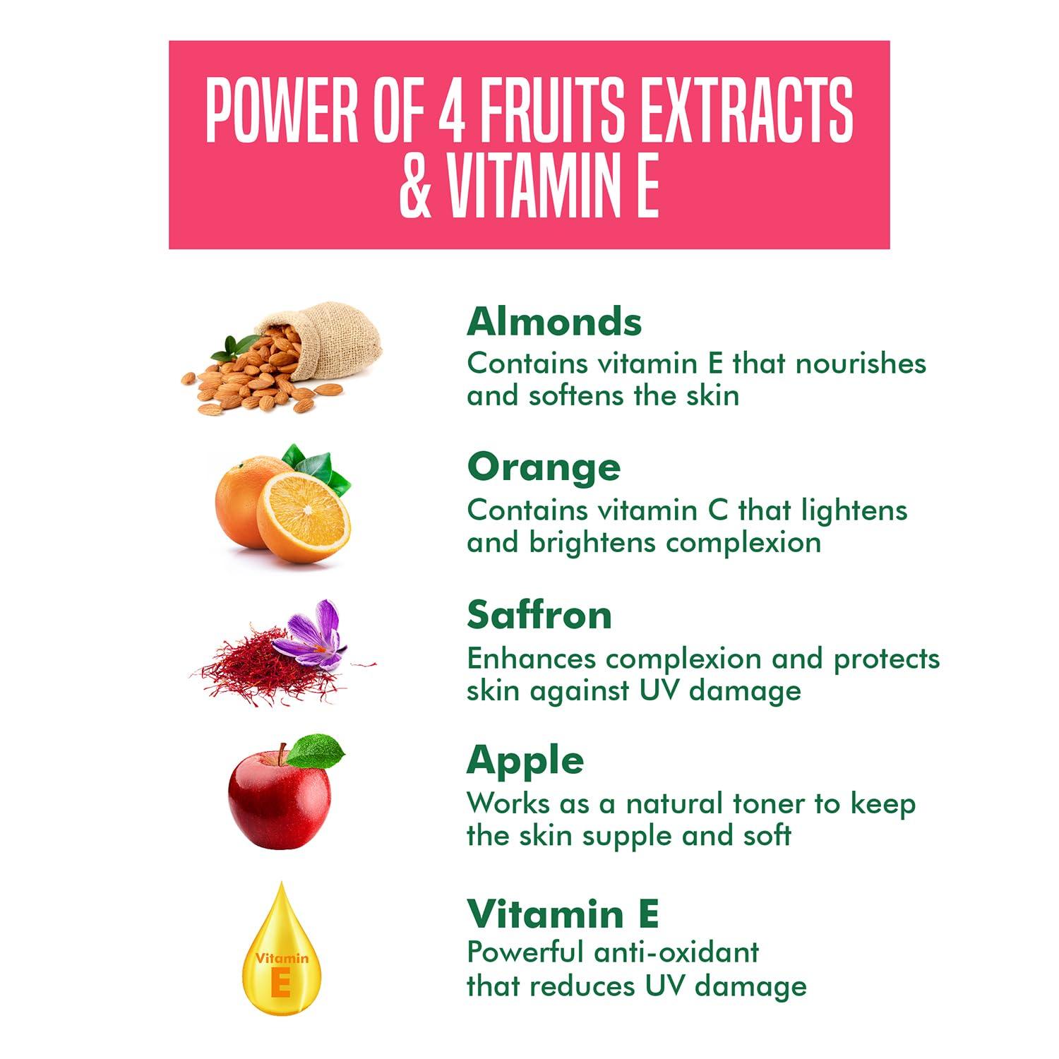 NATURES ESSENCE Nature\'s Essence Gentle Fruit Facial Kit (45Grams+30ML)