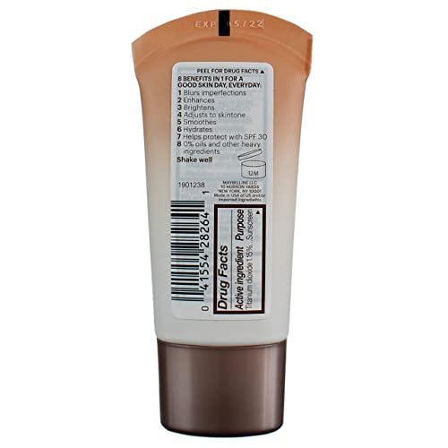 Maybelline New York Maybelline Dream Fresh BB 8-in-1 Beauty Balm Skin Perfector SPF 30, Medium 1 oz (Pack of 2)