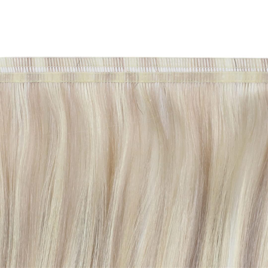 WestIsand Flat Silk Hair Weft Sew In Bundles Invisible Virgin Hair Extensions Real Human Hair Smooth Straight Hair For Salon 4 27 4 14 Inches