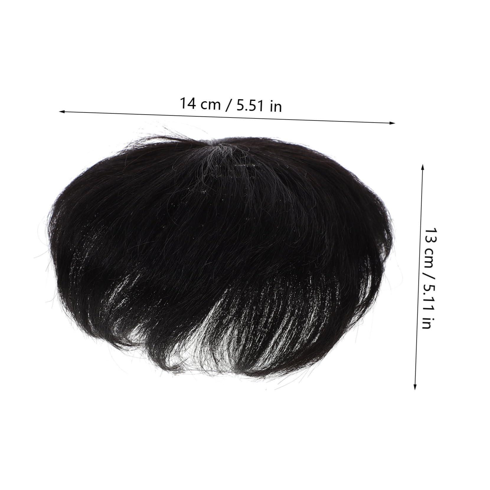 CALLARON CALLARON Black Wig Womens Headbands Mens Headband Black Mens Wig Male Hair Wigs Men Full Wig Black Male Wig Hair Replacement Wig for Daily Wear Party Womens Headbands Mens Headband Afro Wig