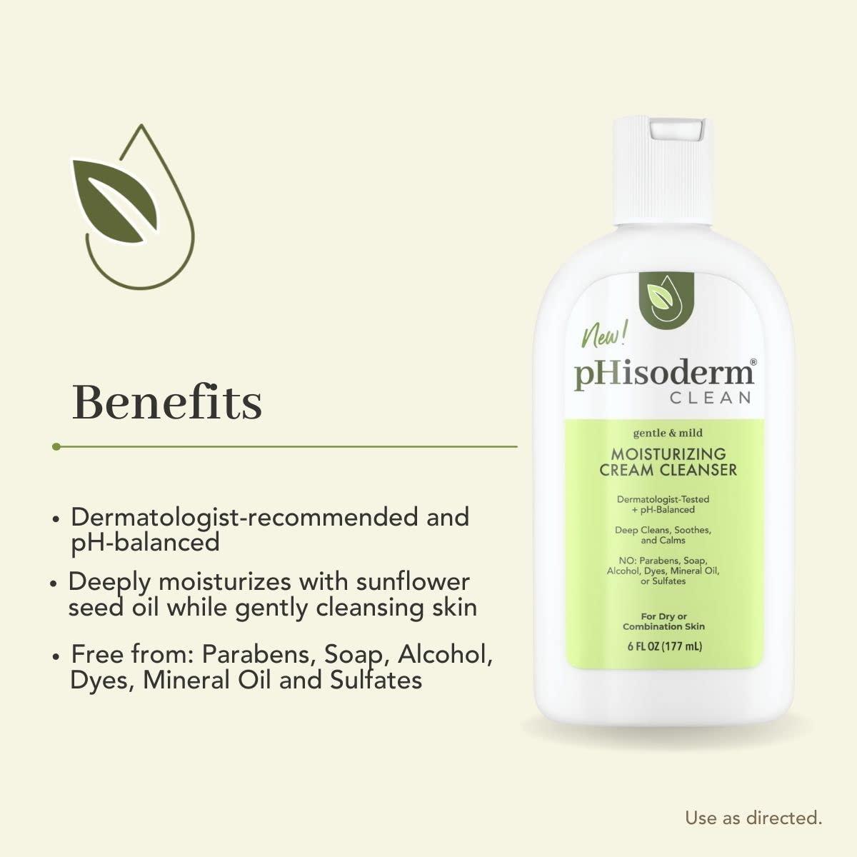 Phisoderm Phisoderm® Clean Moisturizing Cream Cleanser - 6 Fl Oz