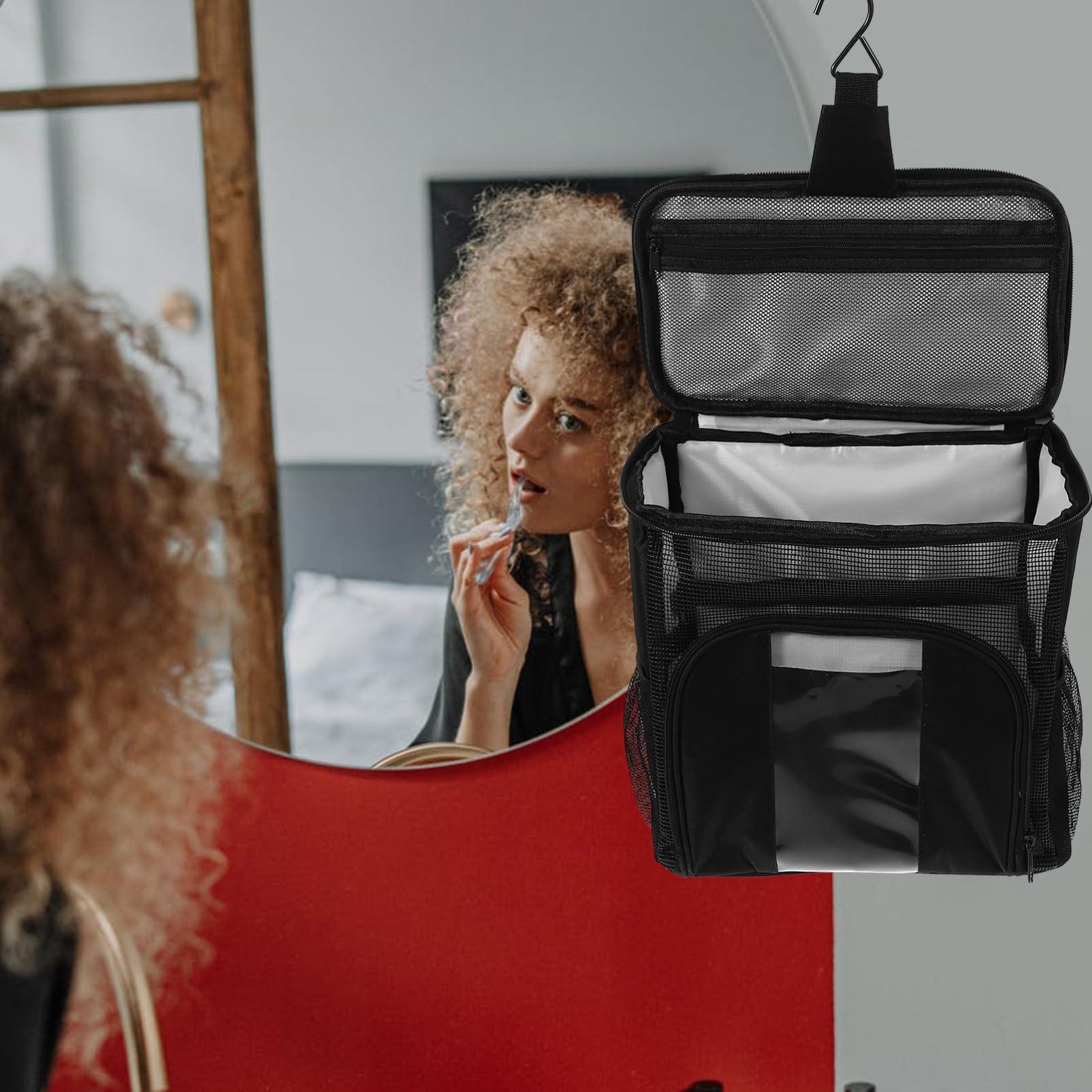 JEWEDECO JEWEDECO College Dorm Essentials for Guys Camping Essentials Oxford Cloth Camping Items Black College Dorm Essentials